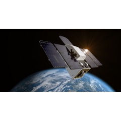 This artist’s concept depicts one of the Carbon Mapper Coalition’s Tanager satellites, the first of which launched. Tanager-1 will use imaging spectrometer technology developed at JPL to measure greenhouse gas point-source emissions.
Planet Labs PBC