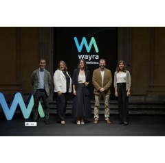 From left to right: Pablo Moro -Managing Director of Wayra Ventures-, Paloma Castellano -Director of Wayra Spain-, Irene Gómez -CEO of Wayra-, Andrés Saborido -COO of Wayra- and Marta Antúnez -Investment Director of Wayra Spain-.
