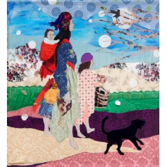 © Małgorzata Mirga-Tas. Courtesy of the artist, Frith Street Gallery, London, Foksal Gallery Foundation, Warsaw and Karma International, Zurich. Photo: Marek Gardulski.