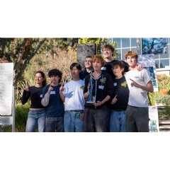 A team from Santa Monica High School won the 2024 Invention Challenge at JPL with a device was based on a crossbow.
NASA/JPL-Caltech