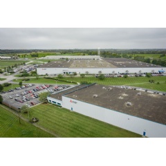 Exterior of the planned U.S. manufacturing site