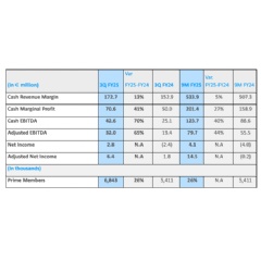 Summary Income Statement
