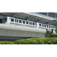 Alstom’s AirTrain has been transporting millions of passengers and employees between JFK Airport terminals since 2003 (© ALSTOM SA)