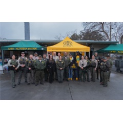 lululemon is proud to work with Its Bigger Than Us (IBTU) who held an event for First Responders in Altadena