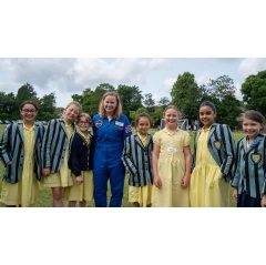 Youngsters, from Years 5 and 6 at St Piran�s and Furze Platt Junior School, developed ideas to send a message from Earth to the far side of the Moon.