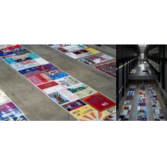 UK AIDS Memorial Quilt, c.1989-ongoing, at Tate Modern�s Turbine Hall 2025. Installation View � Tate Photography (Kathleen Rundell)