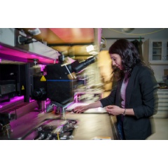 �My dad turned to me and said that, if I really wanted to be a wizard, then I should become a physicist. Physicists are the real wizards of the world,� graduate student Sabrina Corsetti recalls.
Credits:
Credit: Jodi Hilton