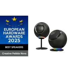 Creative Pebble Nova Named Best Speaker at the European Hardware