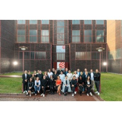 The Red Dot Jury 2025 in front of the Red Dot Design Museum Essen (Germany)