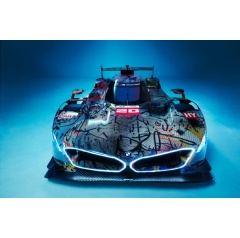 BMW Art Car #20 by artist Julie Mehretu. Photo: Tereza Mundilov  BMW AG