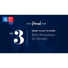American Express Named One of the Best Workplaces for Women in the U.S. by Great Place to Work