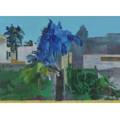 Hawksbill Bay 2020  Hurvin Anderson. Courtesy Michael Werner Gallery