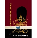 Air France reissues its iconic advertising posters designed by Georges Mathieu