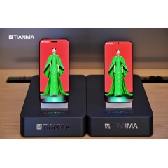 Tianma exhibiting new smartphone AM-OLED technology at CES 2026