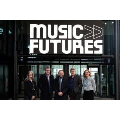 Minister Ian Murray visiting MusicFutures. Credit: DCMS