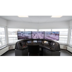 DB and Alstom test remote driving for commuter trains in a depot environment