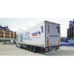 The new S . BO MULTI : dry freight semi - trailer for changing transport requirements