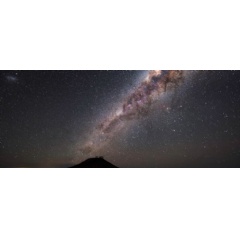 Cerro Paranal and the Milky Way above it (Credit: A. Ghizzi Panizza/ESO)