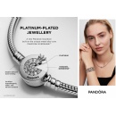 Pandora enters exclusive platinum-plated jewellery