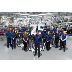 Celebrating 25 successful year of BMW Group Plant Hams Hall