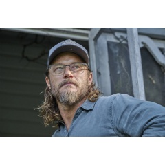 Image: Travis Fimmel as James Cormack in season two of Stan Original series Black Snow (Goalpost Pictures)
