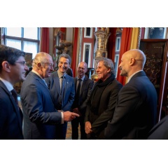 OTB Group presents sustainability and technology progress to His Majesty King Charles III during a Fashion Task Force meeting of the Sustainable Markets Initiative