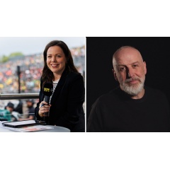 L-R: Sarah Mulkerrins and Mark Sidebottom