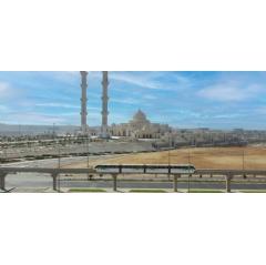 The Innovia monorail system delivers a fast, reliable and low-emission alternative to road transport across Greater Cairo