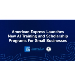 American Express Launches New AI Training and Scholarship Programs for Small Businesses