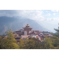 The Royal Academy of Pangbisa, a Bhutanese vocational school with a solar training installation supported by WWF. © Jean-Philippe Denruyter / WWF-EU