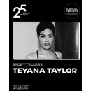 2026 Tribeca Festival and Chanel Announce Special Conversation With Academy Award-Nominated Actress Teyana Taylor on June 7 as Part of the Festival’s Storytellers Series