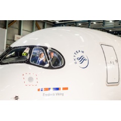 A New Viking Takes Flight: SAS Names Its Latest Airbus A350 in Honour of King Frederik X