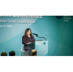 Ambassador Asal Al-Tal said the GCF-supported Jordan-Aqaba water desalination and conveyance project is critical for Jordan’s water security.