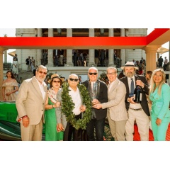 Anantara Concorso Roma 2026 � Class I: Pre-War Zagato winner, the 1932 Maserati V4 Sport Zagato, during the presentation ceremony.