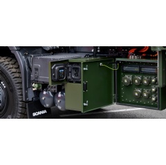Scania hands over first hybrid truck to FMV in joint development project