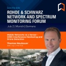 Dimetor joins the inaugural Rohde & Schwarz NSM Forum to discuss GNSS interference monitoring and drone detection
