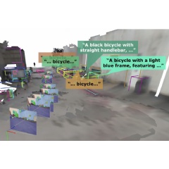 MIT researchers have developed a long-term memory framework for robots that combines advanced map representations with rich descriptions of the environment.
Credit: Courtesy of the researchers