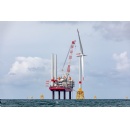 Ocean Winds celebrates the installation of the first turbine at Dieppe Le Tr�port offshore wind farm in France
