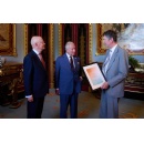 His Majesty The King Receives Science Museum Group Fellowship