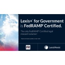Lexis+� for Government Becomes the First Legal Research Solution to Achieve FedRAMP� Certified Status