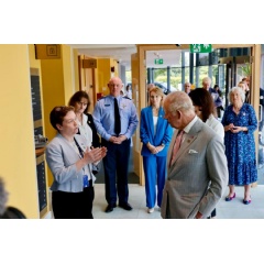 His Majesty the King officially opens the UK Space and Defence Gateway