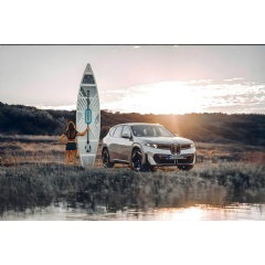 On holidays with the BMW iX3
