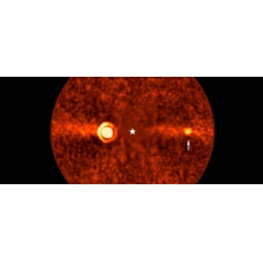 VLT image of the Beta Pictoris d exoplanet (Credit: ESO/B. Sutlieff, M. Bonse et al.)