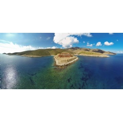 Gyaros held over 20,000 political prisoners from Roman times through the 20th Century. � G.Stefanou / WWF-Greece