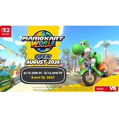 The summer fun continues in the Mario Kart World Open August 2026 event!
