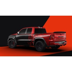 The first retail production and custom one-of-one 2027 Ram 1500 Rumble Bee SRT