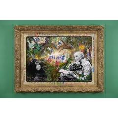 Jane Goodall Portrait Goes on Display at the Science Museum