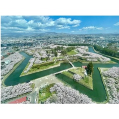 Goryokaku Fort in Hakodate, Hokkaido