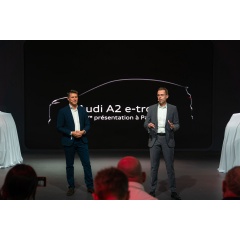 Audi A2 e-tron at the Paris Motor Show: efficient electric mobility for Europe