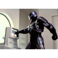 Peter Weller in RoboCop by Paul Verhoeven